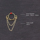 gold opal nipple jewelry