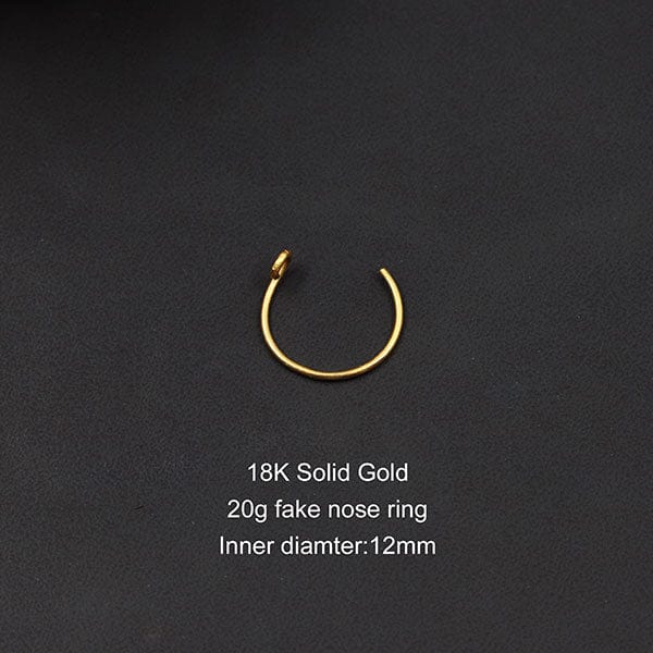 golden nose jewelry