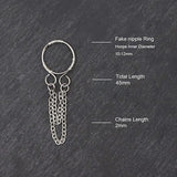 non piercing nipple ring