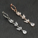 PiercingArt Non Piercing Non Piercing Belly Button Ring - Zircons Dangle