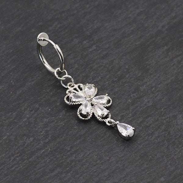 Flower navel jewelry