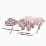 Pink bondage restraint set 