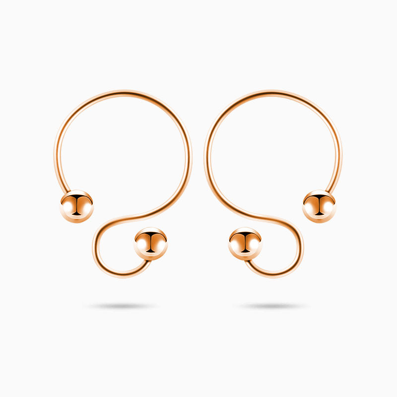 rose gold fake nipple jewelry